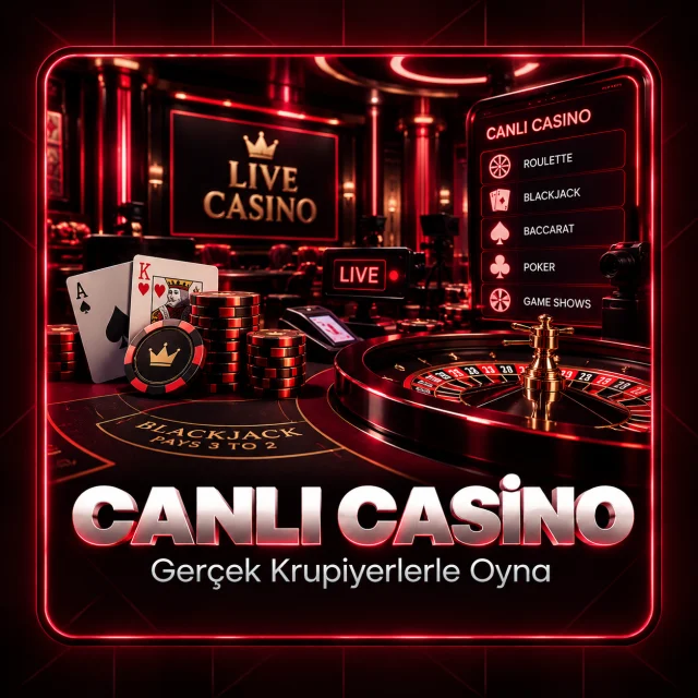 Canlı Casino — Gerçek Krupiyelerle Oyna